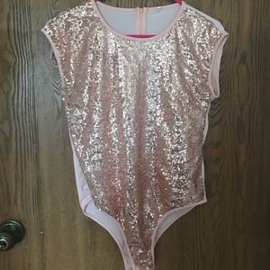 Sequin body suit